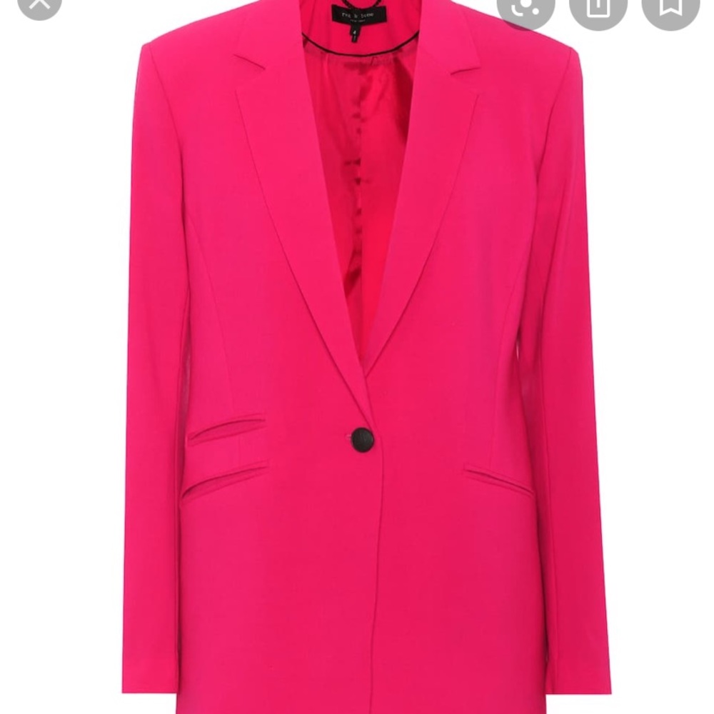 Rag & Bone Ridley blazer, pink, size 2